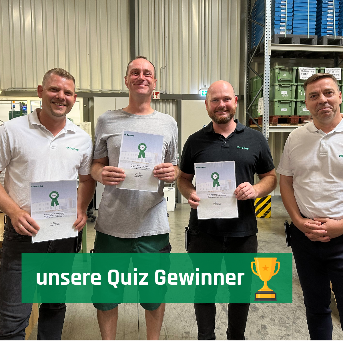 Zu unserem Tag der offenen Tür gab es ein spannendes Quiz