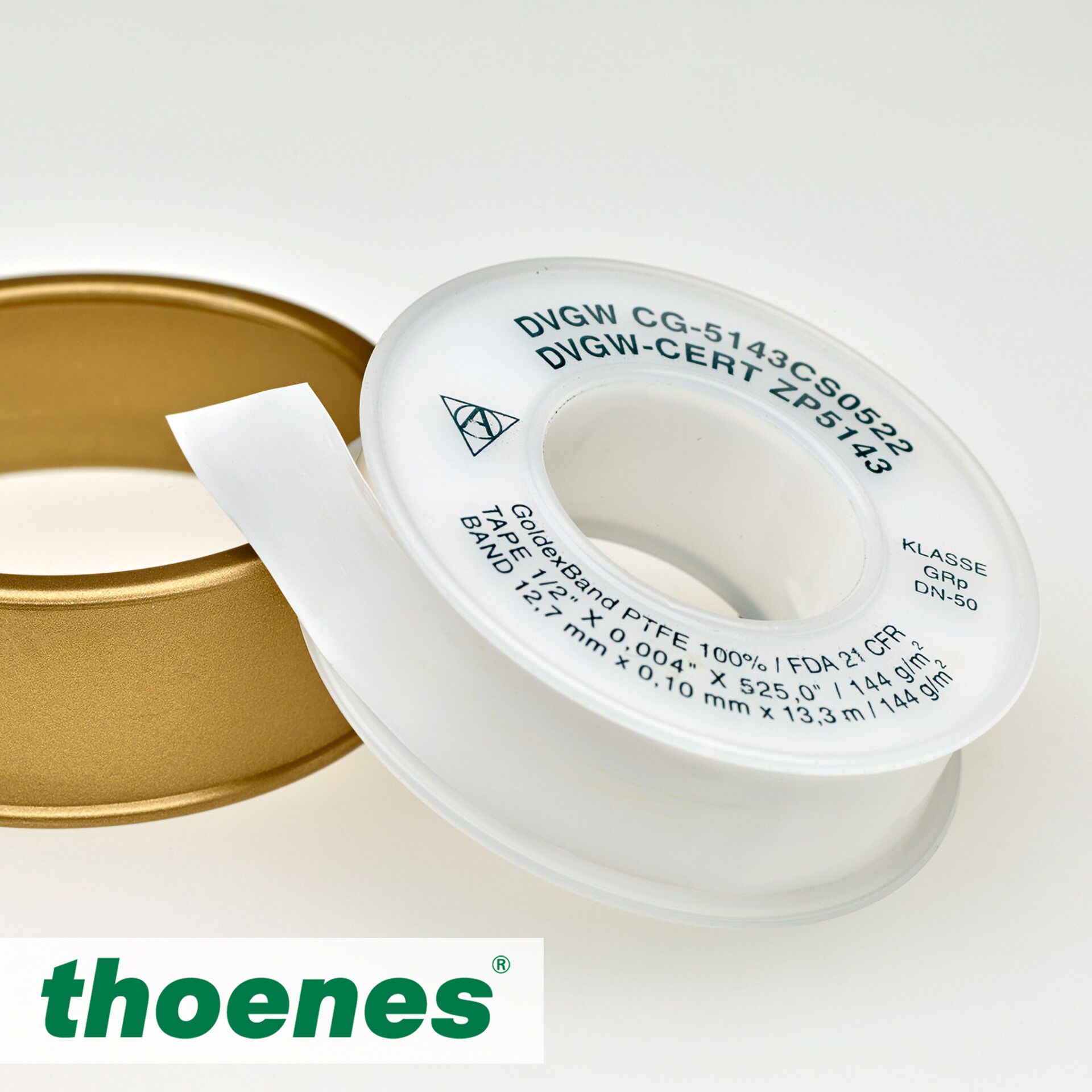 PTFE- Gewindedichtband GoldexBand